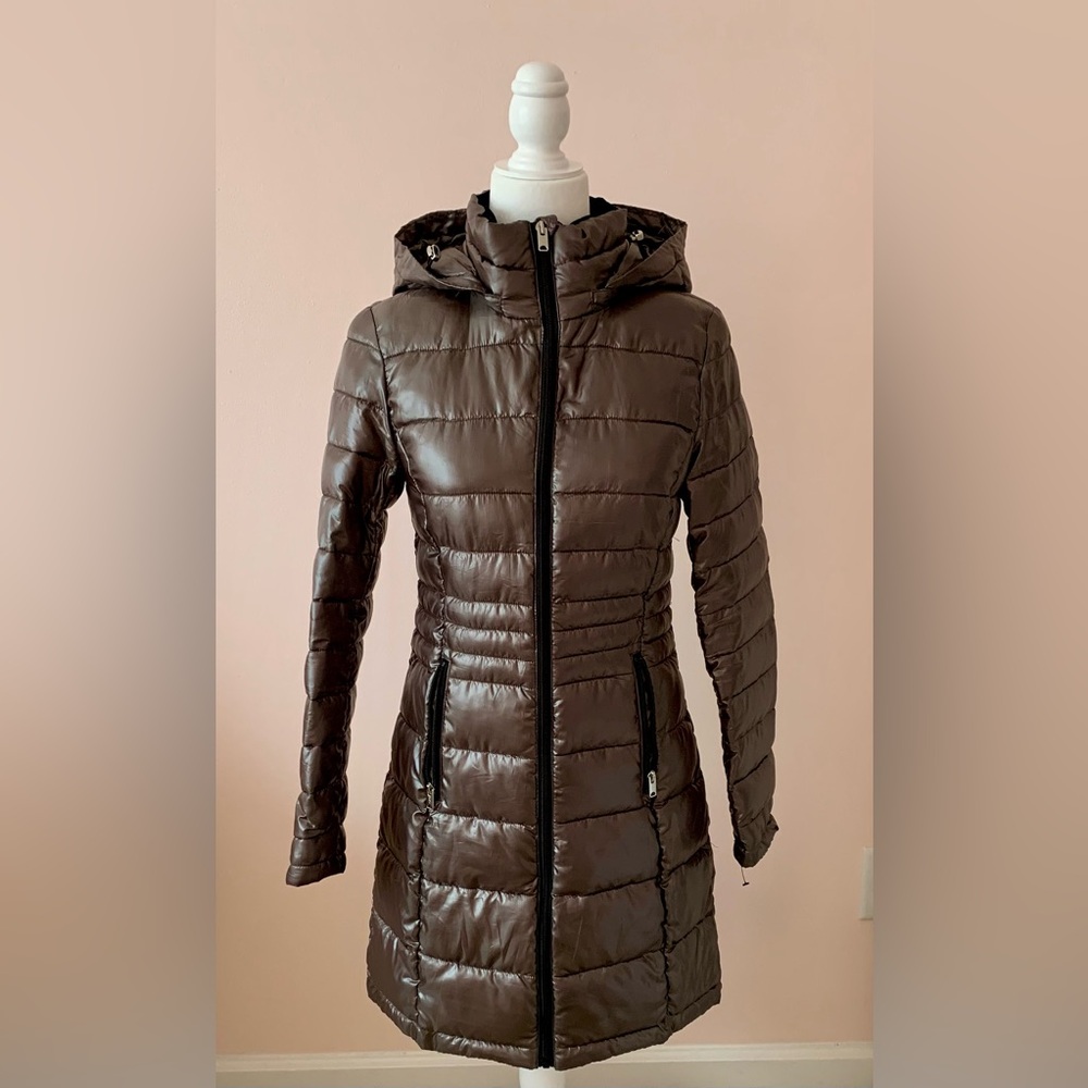 Andrew Marc Metallic Down Jacket XS - New Without Tags - SOLD ELSEWHERE!